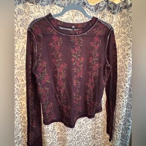 Floral long sleeve
